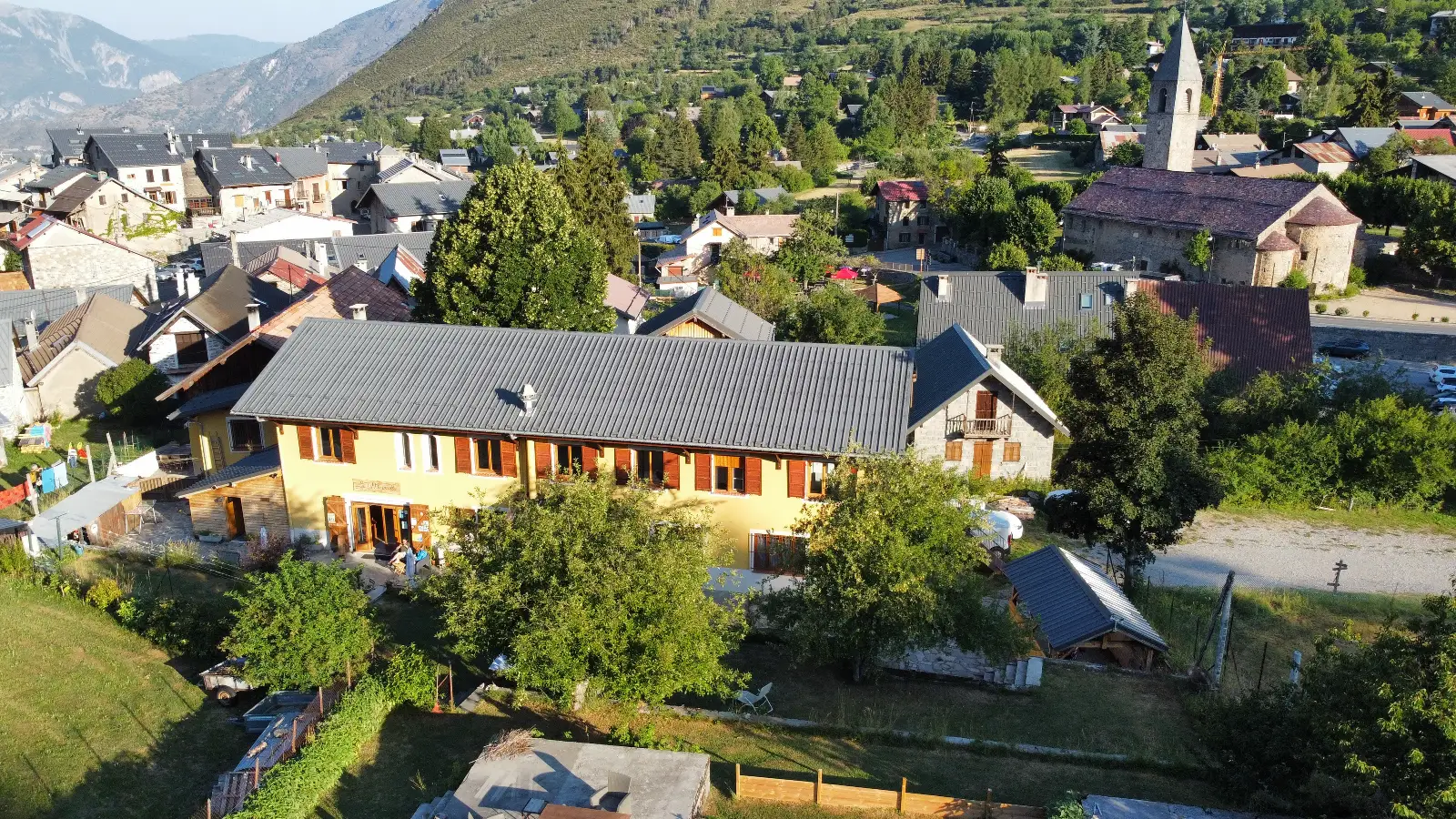 Gite les Marmottes vu de l'extérieur